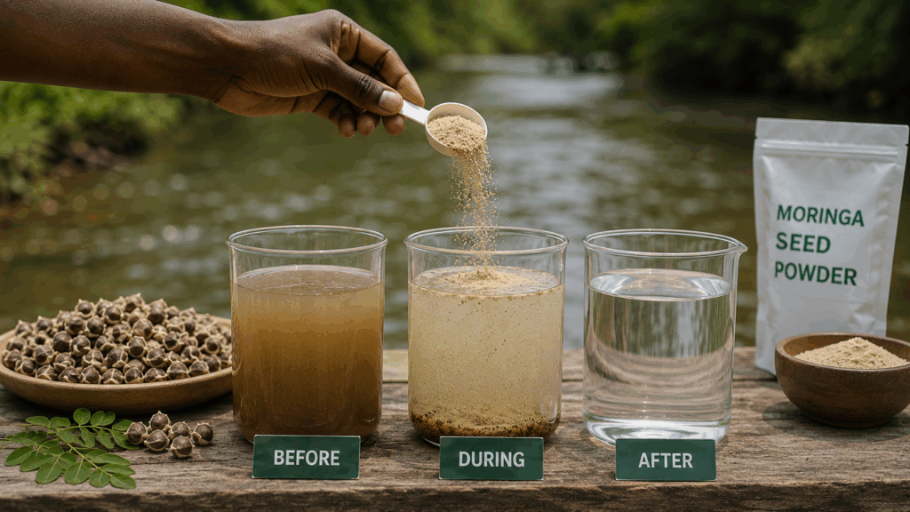 Moringa for Water Purification