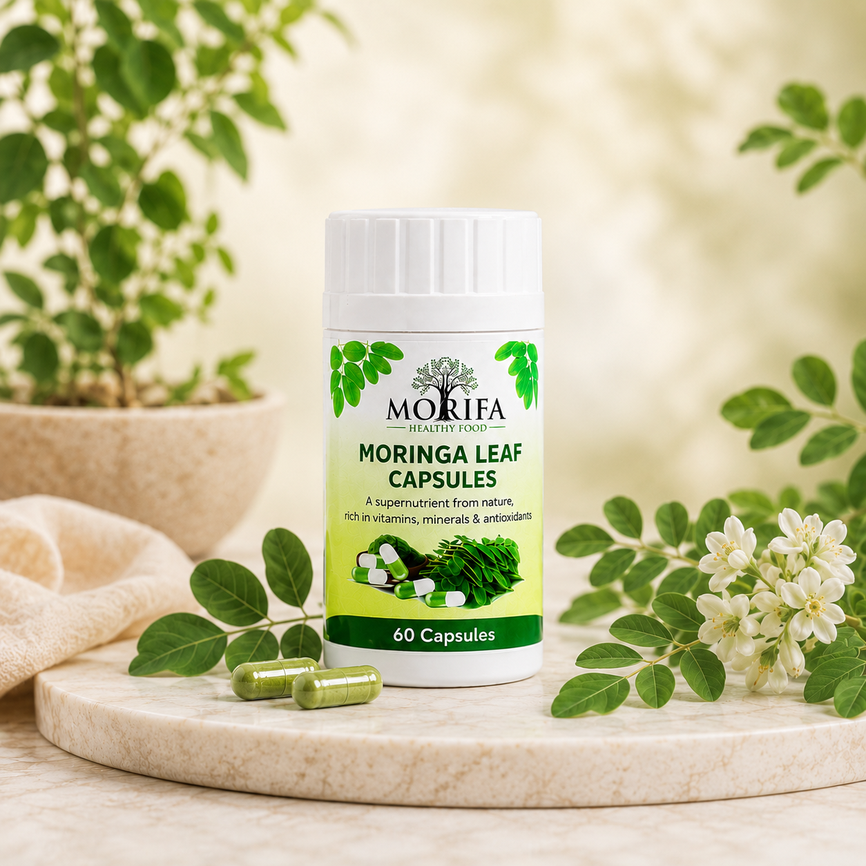 Moringa Leaf Capsules